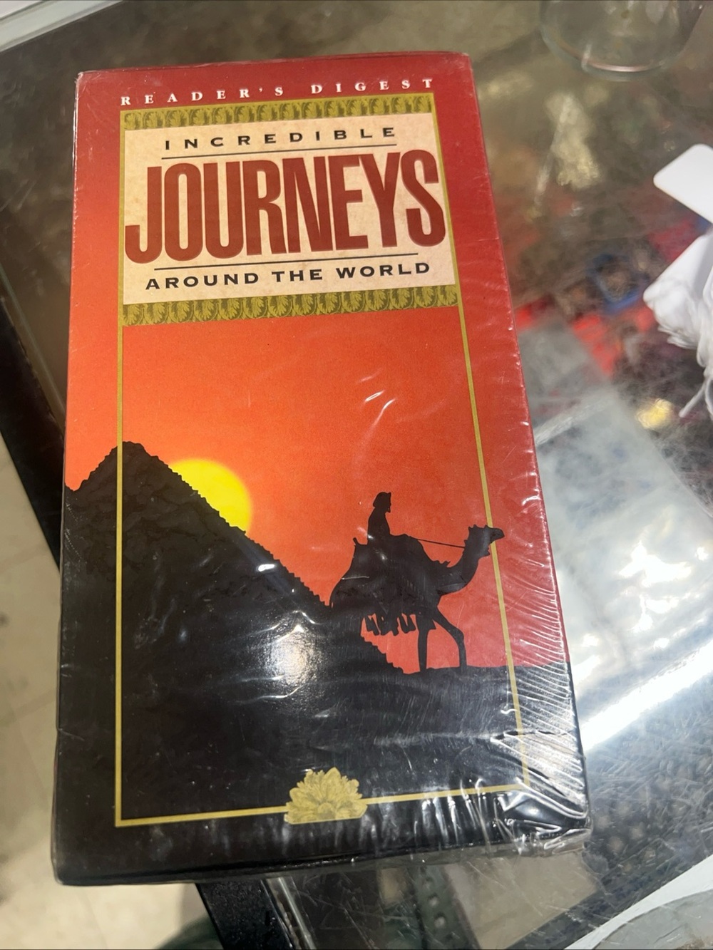 Reader's Digest Incredible Journeys Around the World - Orange & Black